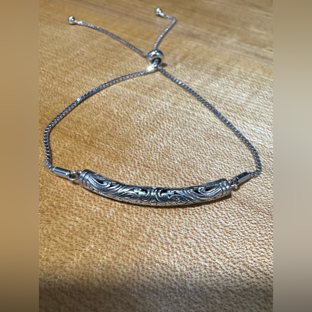 925 Sterling Silver Bohemian Style Bracelet